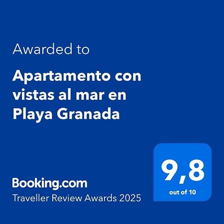 Apartamento Con Vistas Al Mar En Playa Granada Мотрил Екстериор снимка